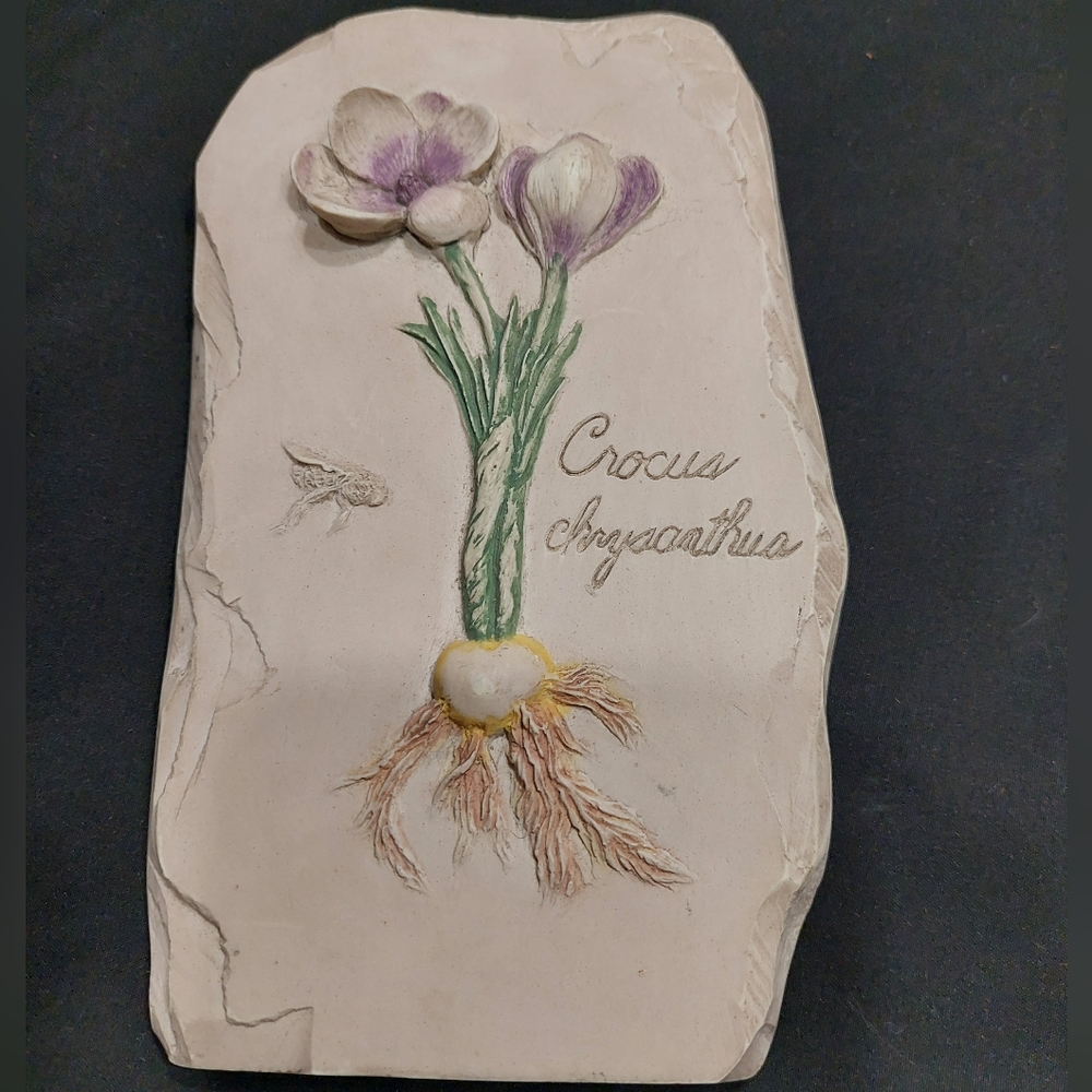 Hen-Feathers Tulip Iutca Wall Plaque